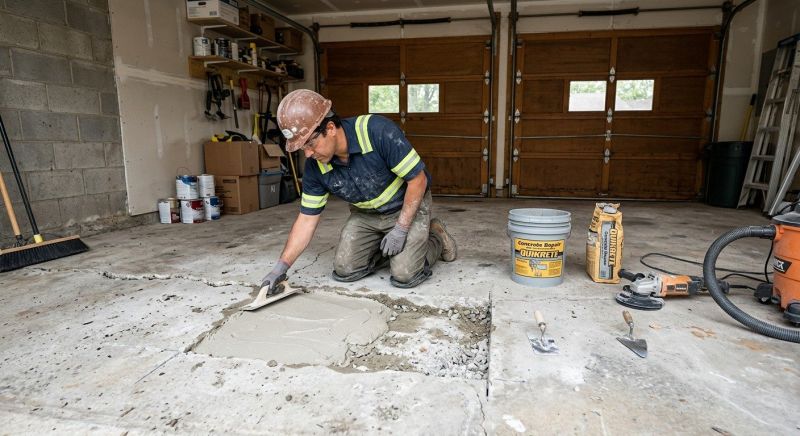 Garage Slab Replacement Service